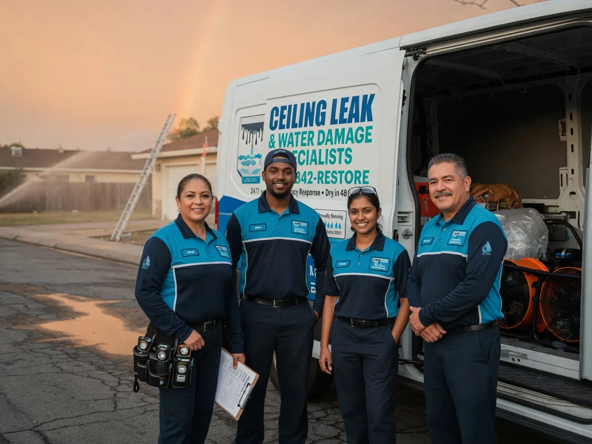 Ceiling Leak Cleanup company in Berlin Center, OH